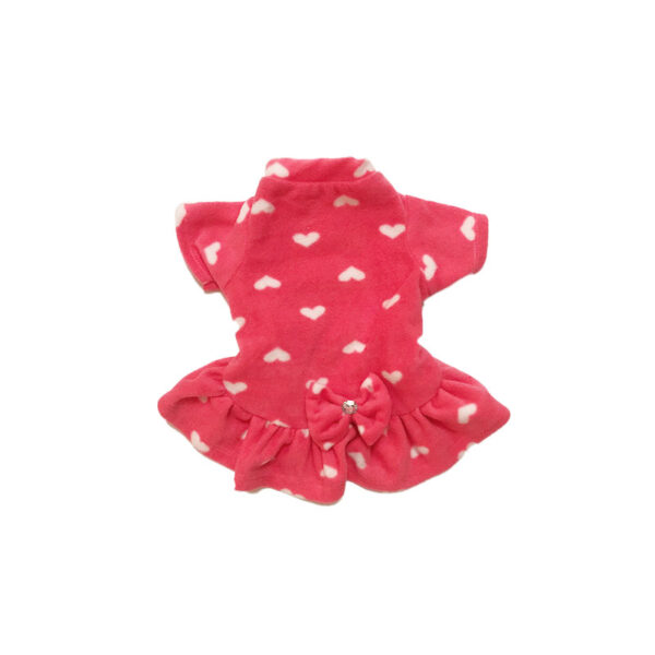 Vestido Polar Corazones