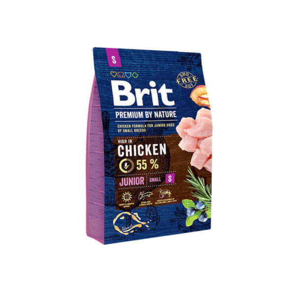 Brit Premium By Nature Junior Small 3KG