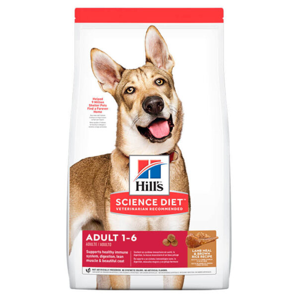 Hill's Science Diet Canine Adult Lamb & Rice Razas Medianas