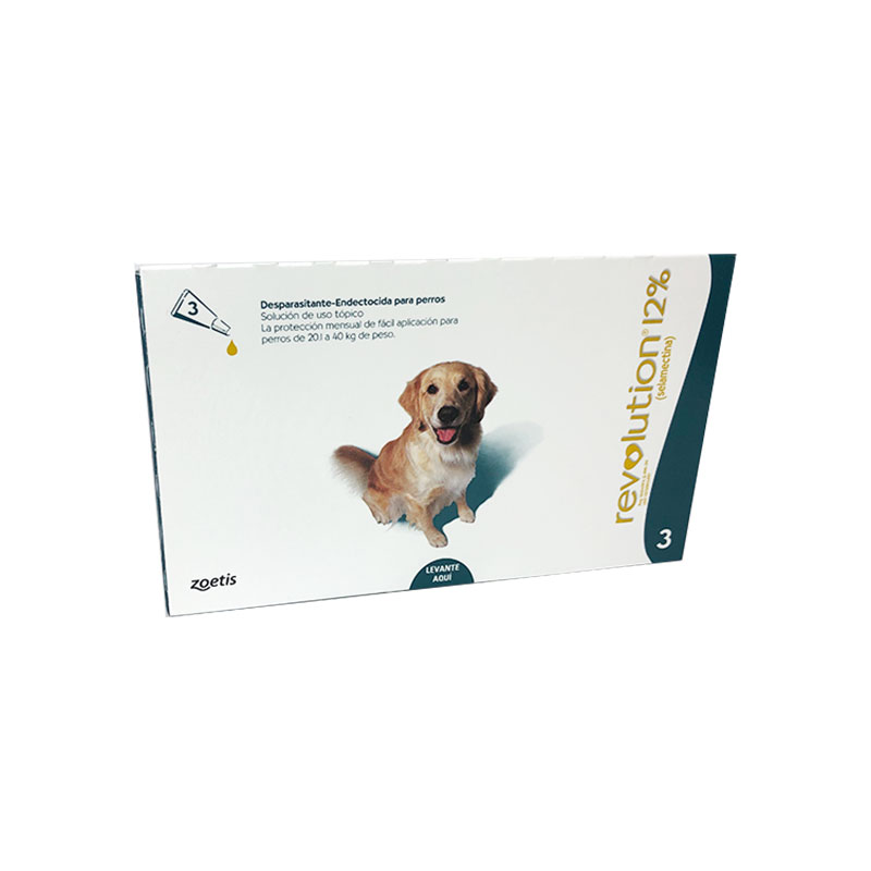 revolution-20.1kg-40kg Revolution Antipulgas 12% X 3 Und X 2.00 ML (20.1 A 40 KG) - Imagen 1