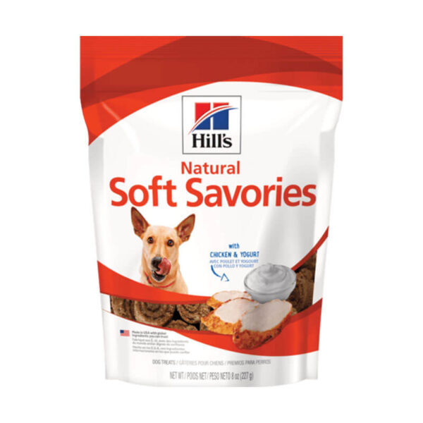 HILLS SCIENCE DIET NATURAL SOFT SAVORIES CHICKEN & YOGURT