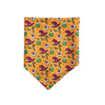 La Pasita Bandana Reversible de Halloween Naranja/Verde