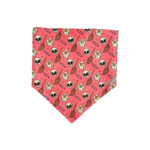 La Pasita Bandana Reversible de Halloween Magenta/Naranja