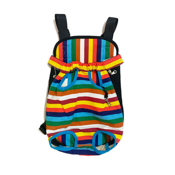 Mochila tipo Canguro Arcoiris