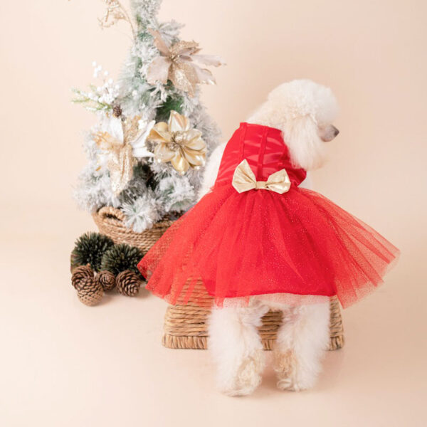 Little Tails Vestido de Gala Rojo