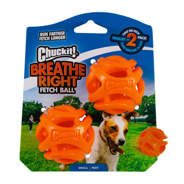 Chuckit! Breathe Right Fetch 2-Pack Small