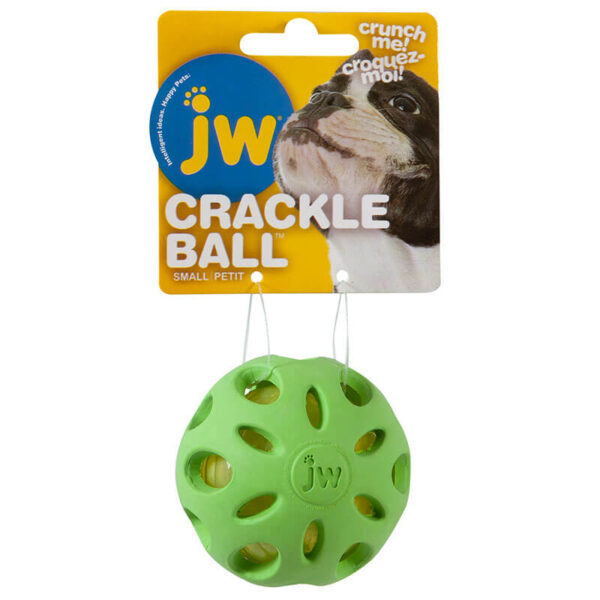 JW Crackle Heads Crackle Ball Small