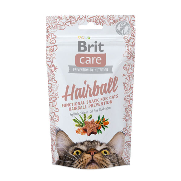 Brit Care Cat Snack Hairball 50 G