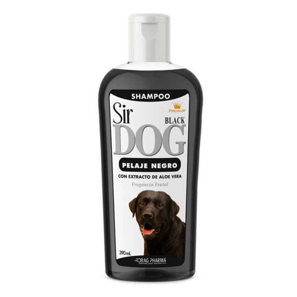 Sir Dog Shampoo Black 390 ML