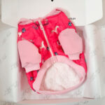 Little Tails Bomber Jacket Fucsia Unicornios - Imagen 2