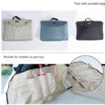 Cobertor para Maletera de Camioneta para Mascotas Beige - Imagen 2