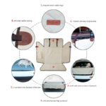 Cobertor para Maletera de Camioneta para Mascotas Beige - Imagen 3