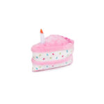 ZippyPaws Peluche Birthday Cake Rosado