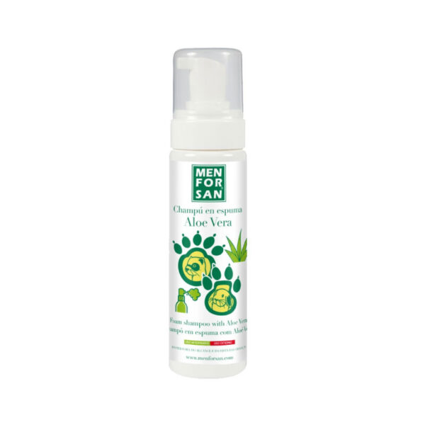 Men For San Champú en Espuma con Aloe Vera para Roedores 200 ML