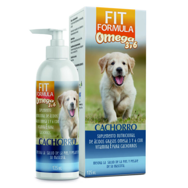 Fit Formula Omega 3 Y 6 Para Cachorros 125 ML
