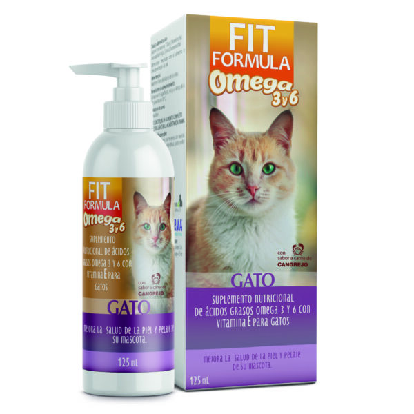 Fit Formula Omega 3 y 6 para Gatos 125 ML