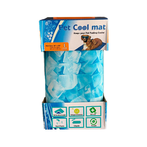 Cool Mat Manta Refrescante Para Mascota Talla L Hielo