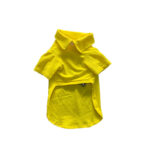 Polo Pique con cuello amarillo