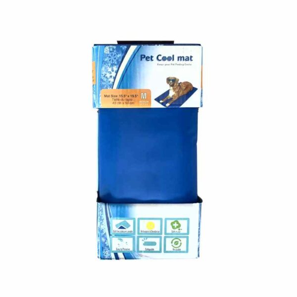 Cool Mat Manta Refrescante Para Mascota Talla M Azul