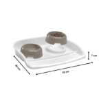Ferplast Bandeja Lindo Maxi con Bowls Desmontables de 1 L