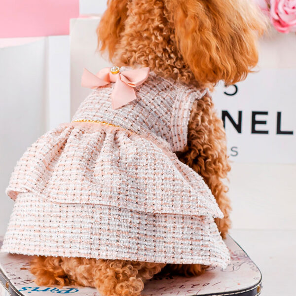 Scrappie Shopper Vestido Chanel Melón