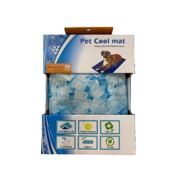 Cool Mat Manta Refrescante para Mascota Talla 2XL Hielo