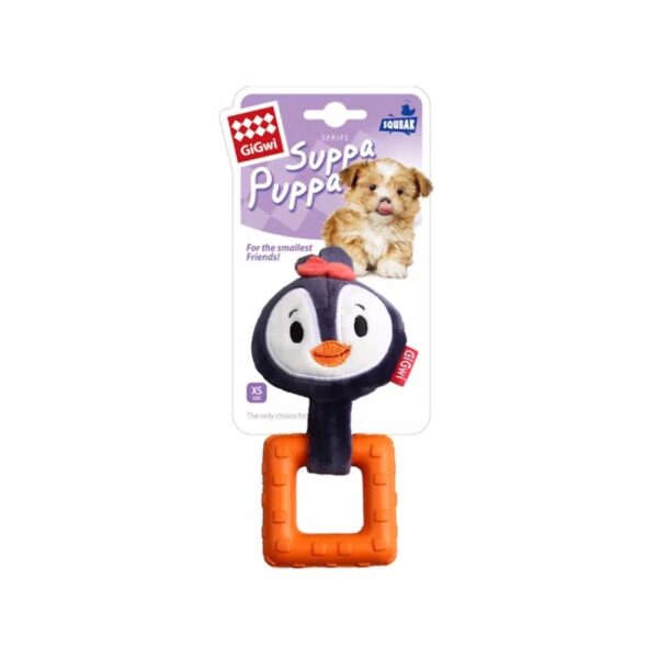GiGwi Suppa Puppa Penguin Plush/TPR