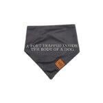 Bandana "Poet Dog" Negra