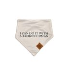 Bandana “Broken Human” Blanca