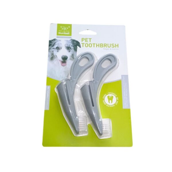 Nunbell Kit de Cepillo Dental de Dedo