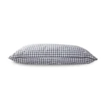 FRINGE CAMA PAINTED GINGHAM LARGE PILLOW