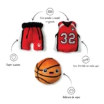 WAGSDALE PELUCHE SPORTS FANATICS BASKET-PAWLER