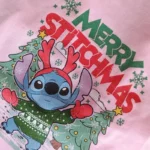 Polo de Algodón Pima Pink Merry Stitchmas