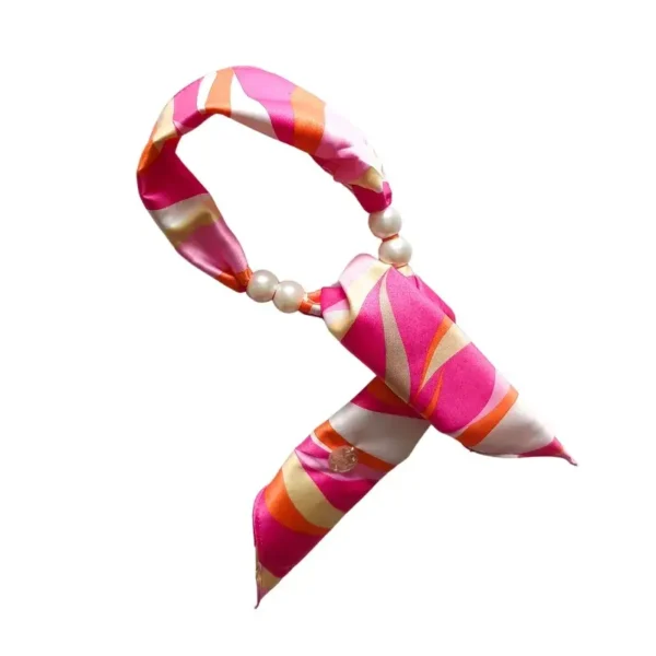 Blue Stars Pink Glam Tie