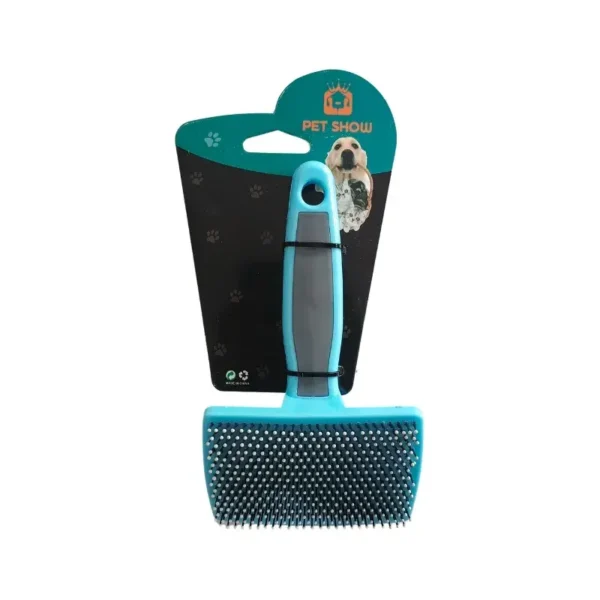 Cepillo de Plástico Rectangular Turquesa