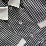 Little Tails Camisa Black Vichy