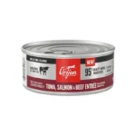 Orijen Adult Cat De Atún, Salmón y Carne en Caldo de Huesos Lata 85G