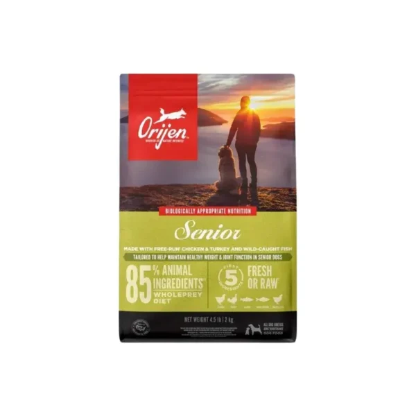 Orijen Senior Dog de Pollo y Pavo de Corral y Pescado Silvestre 2kg