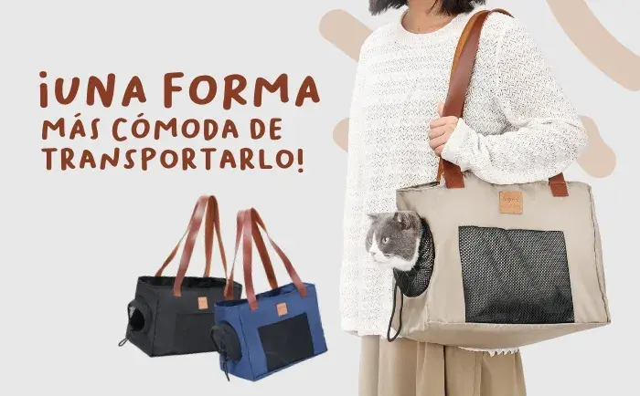 Banner Promocional Una forma más cómoda de transportarlo