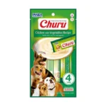 Churu Para Perros Snack Húmedo 14 gr x 4 Unid Pollo Con Vegetales