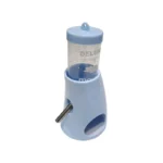 Bebedero Para Hamster 80ml Con Base Celeste