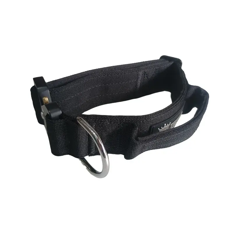 Collar Táctico Con Asa Negro M Collar Táctico Con Asa Negro M