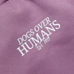Polera Dogs Over Humans Malva