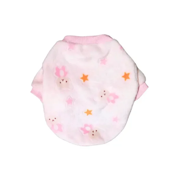 Polo De Felpa Teddy Rosado