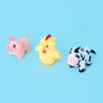 ZIPPYPAWS MINIZ 3-PACK BARNYARD FRIENDS