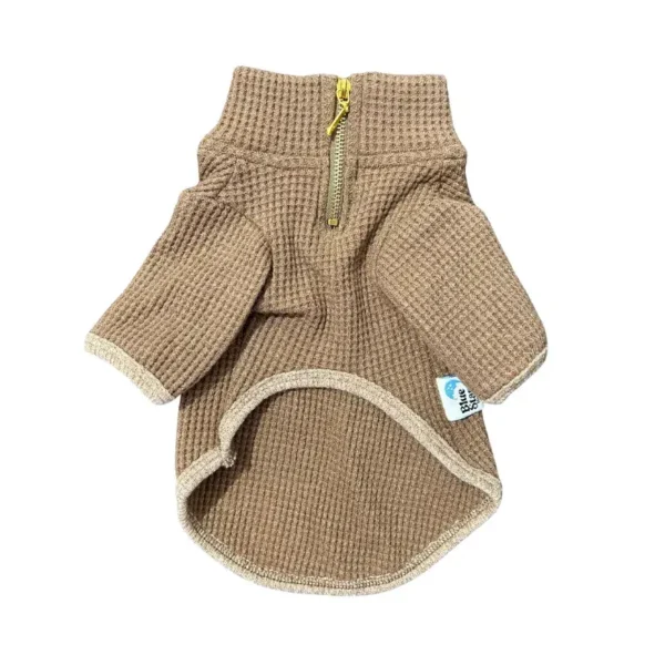 BLUE STARS SWEATER WAFFLE MARRÓN