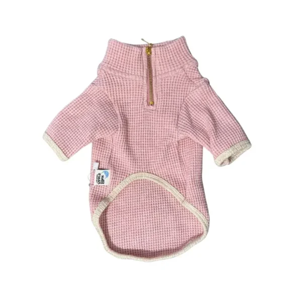 BLUE STARS SWEATER WAFFLE ROSA