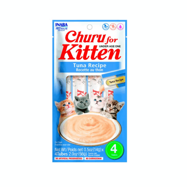 Churu For Kitten Tuna Recipe X 4 Unid