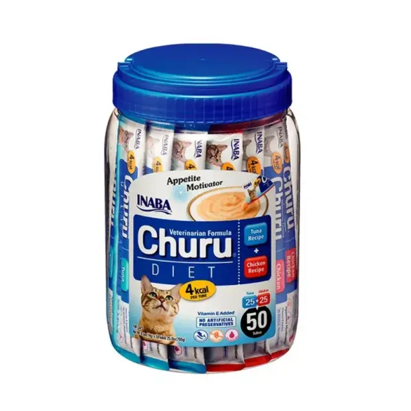 Churu Diet Pote Tuna Recipe + Chicken Recipe 50Unidades