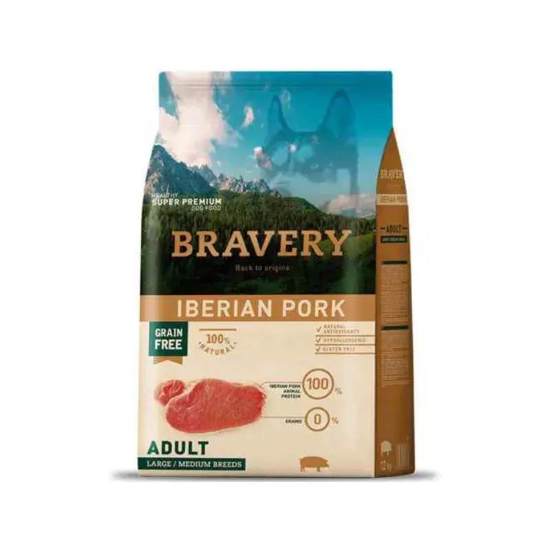 Bravery Light Iberian Pork Adult Large_Medium Breeds Bravery Light Iberian Pork Adult Large_Medium Breeds